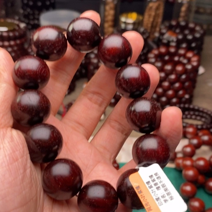 檀香紫檀（小叶紫檀）手串/手链2.0原汁原味泥料包浆款