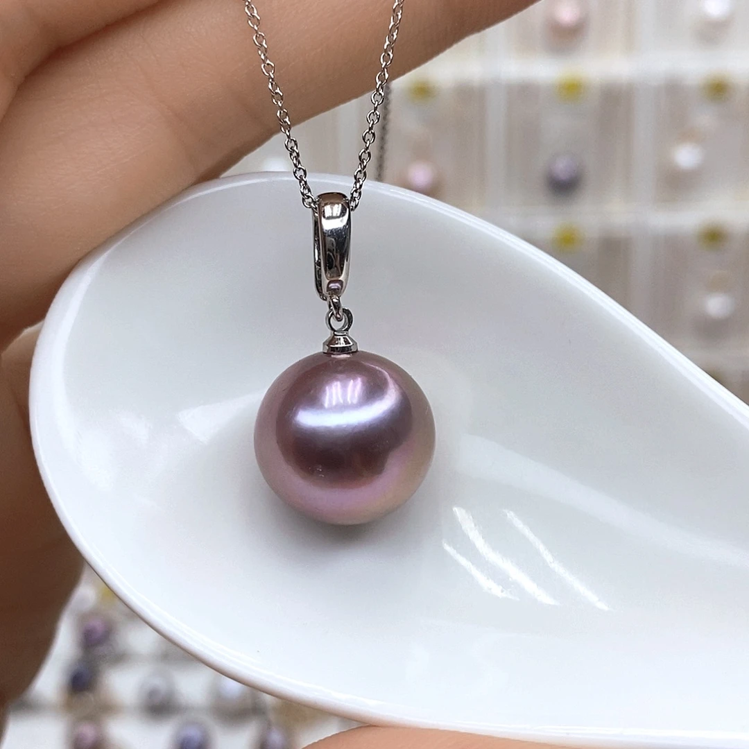 淡水珍珠合金颈饰