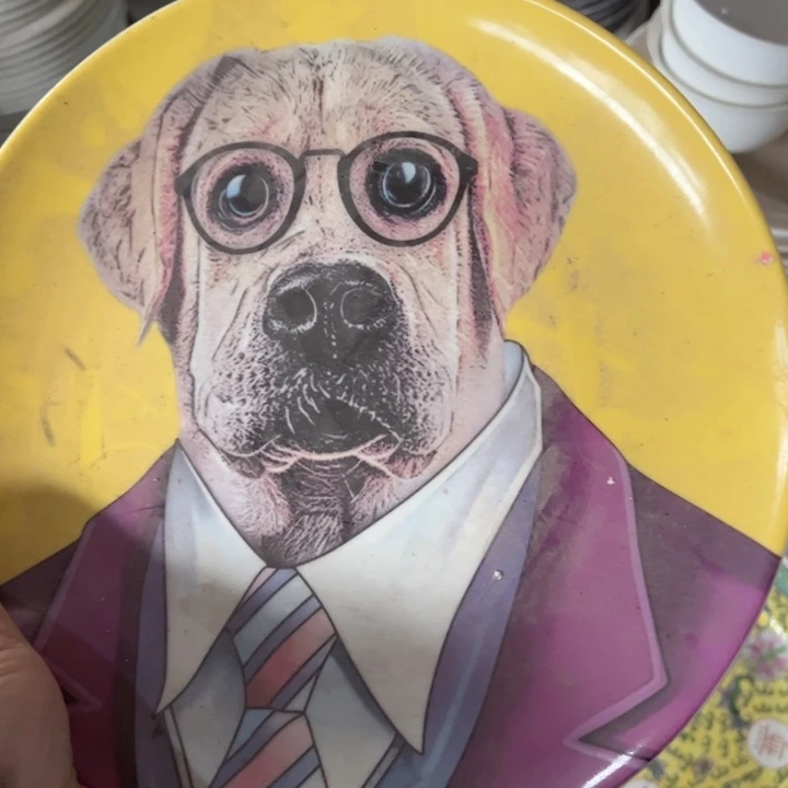 杯十寸红叶陶瓷一个