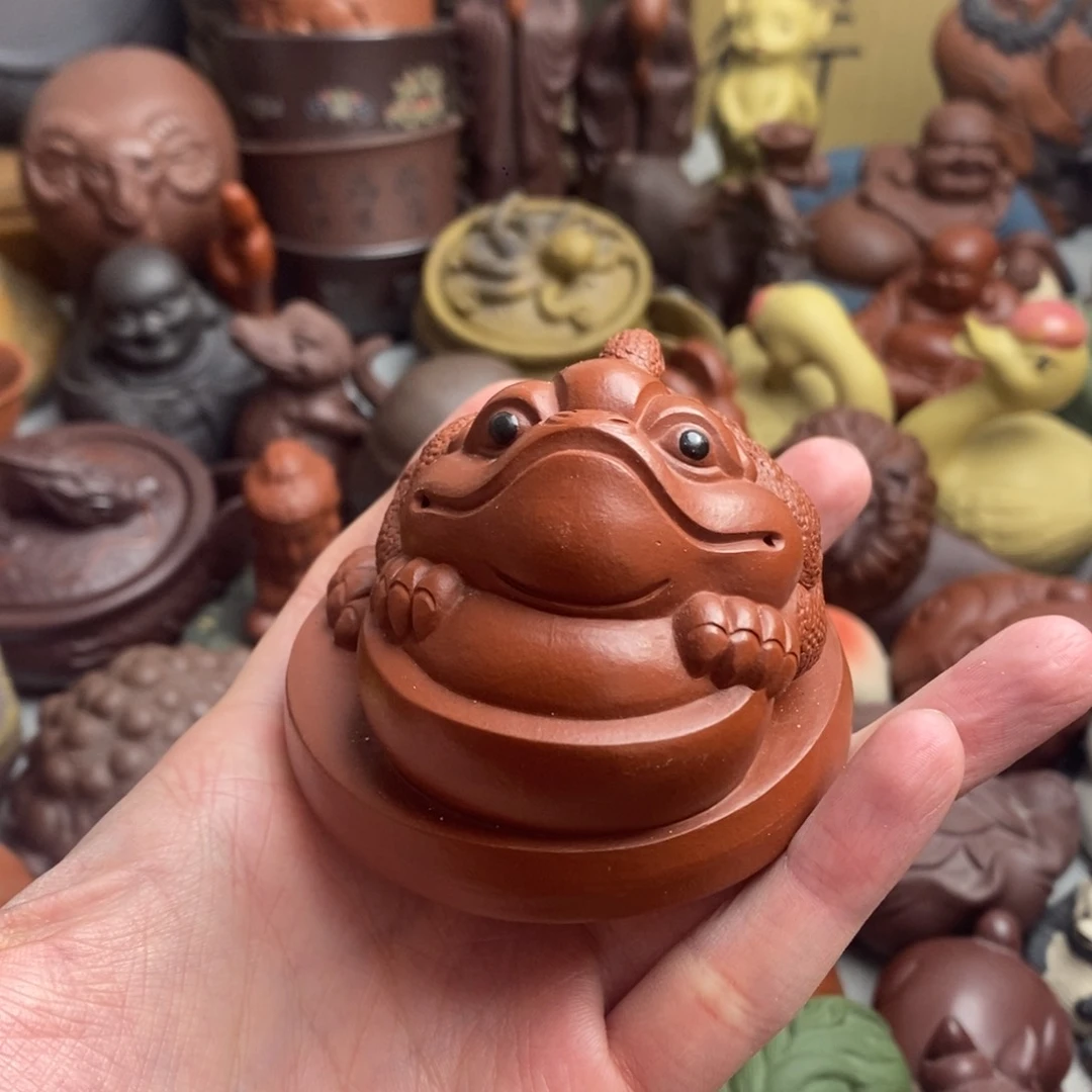 【闪购商品】紫砂茶宠w**_紫砂茶宠