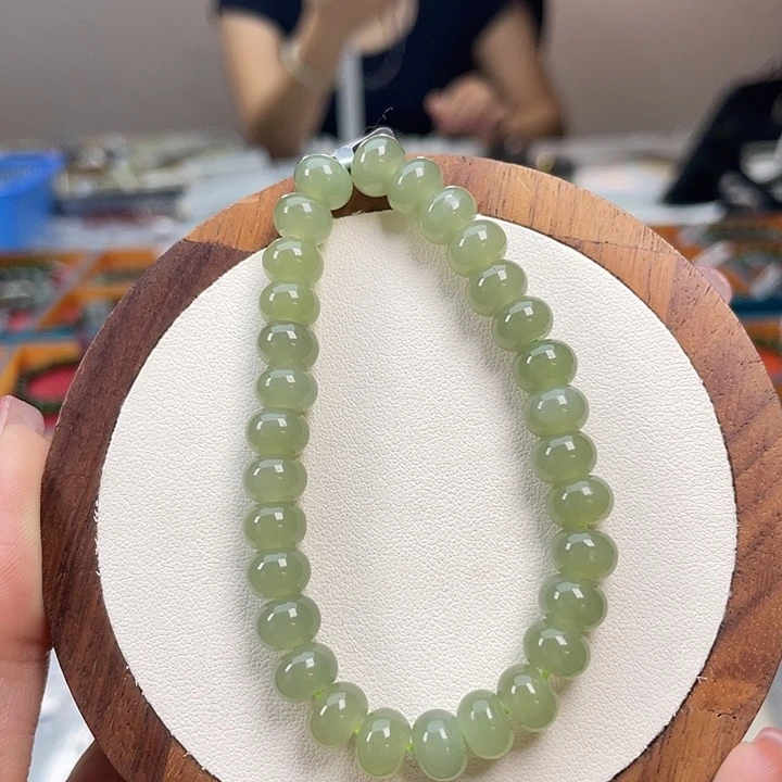 和田玉未镶嵌手串A60