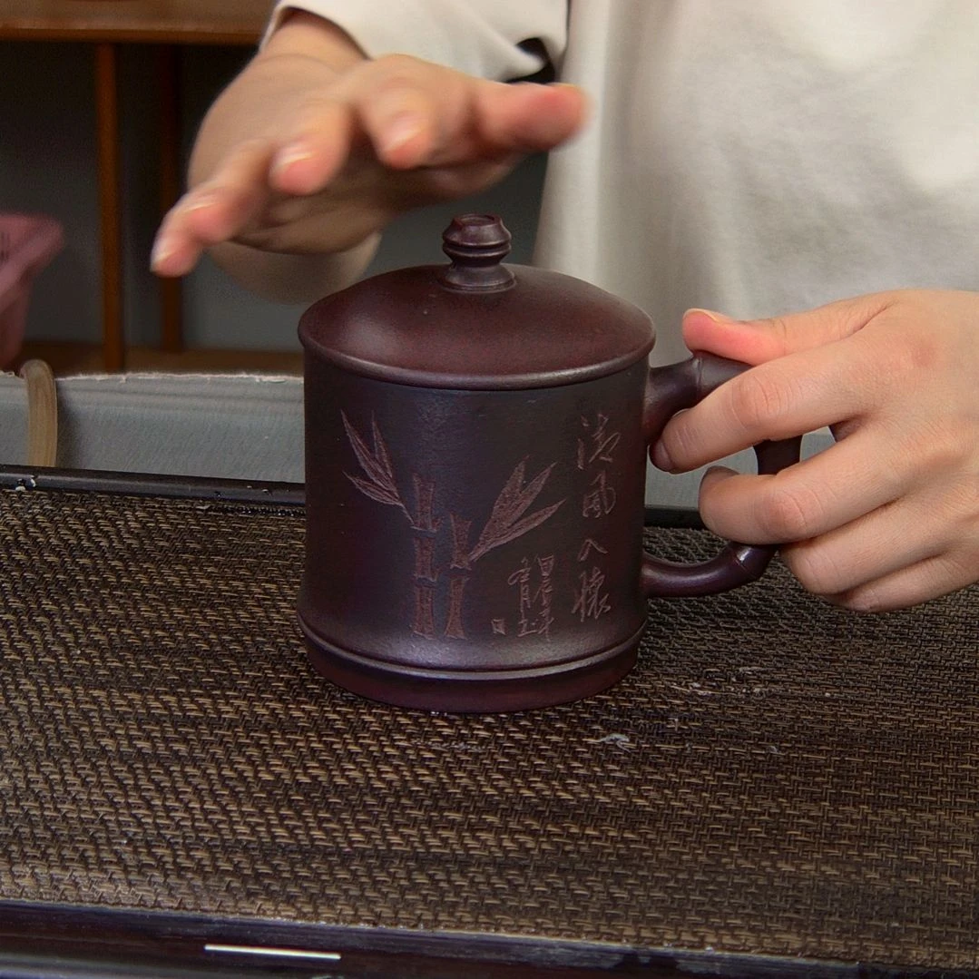 【闪购商品】茶杯紫砂高货放漏