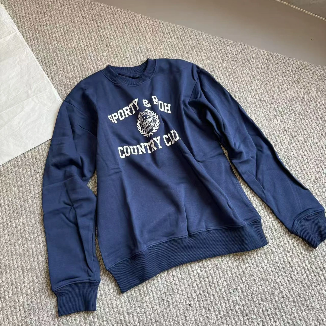 【花花严选】美式字母图案宽松卫衣