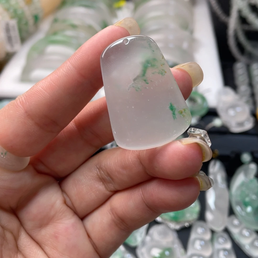 吊坠(不含链)未镶嵌石英质玉