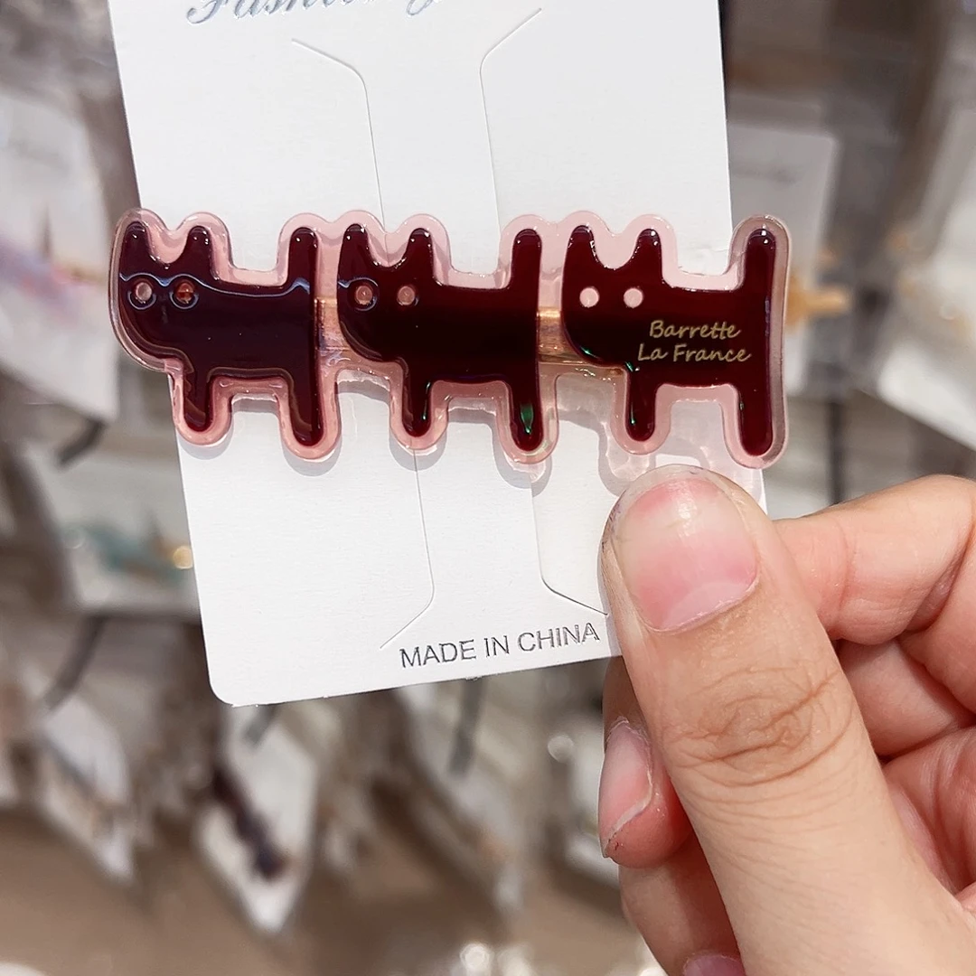 布艺非金属30号醋酸边夹