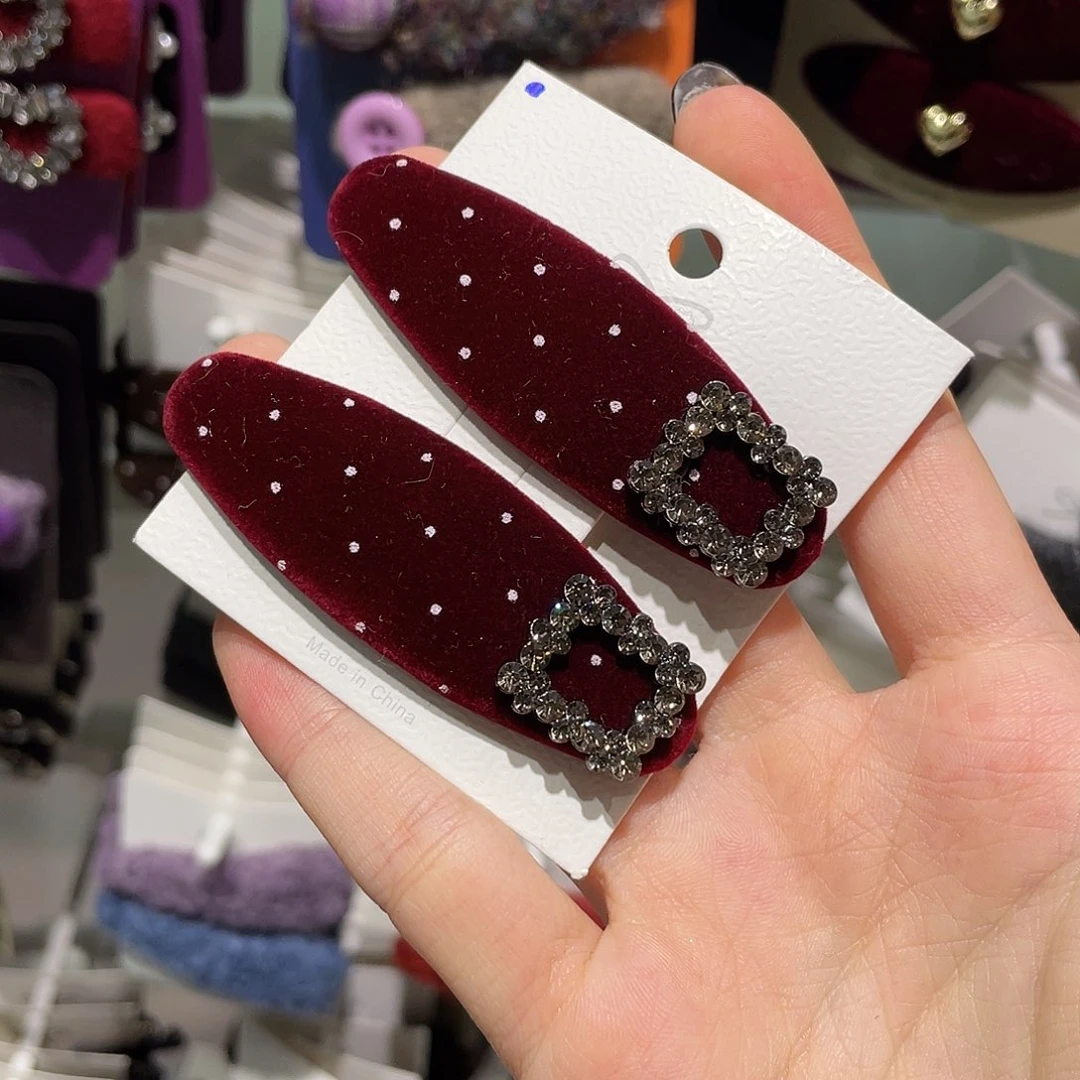 非金属红波点方钻