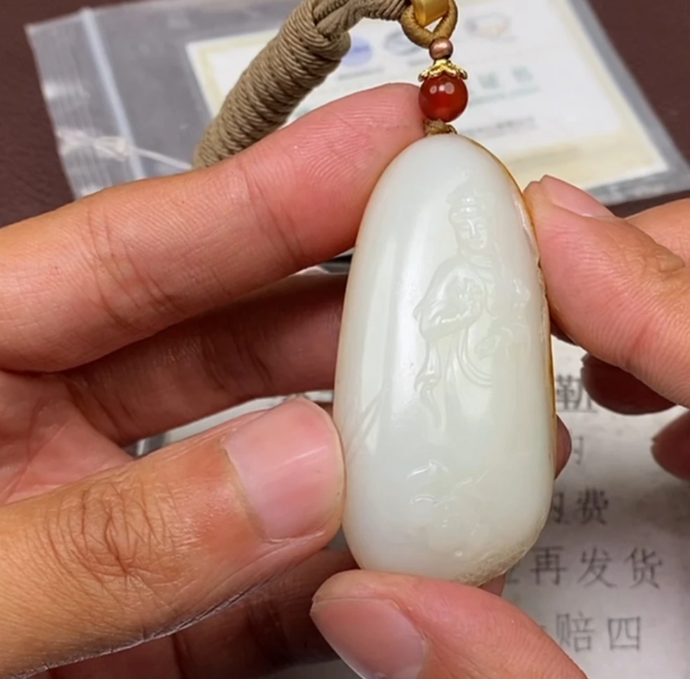 p1.17和田玉挂件多样性拍一发一未镶嵌148