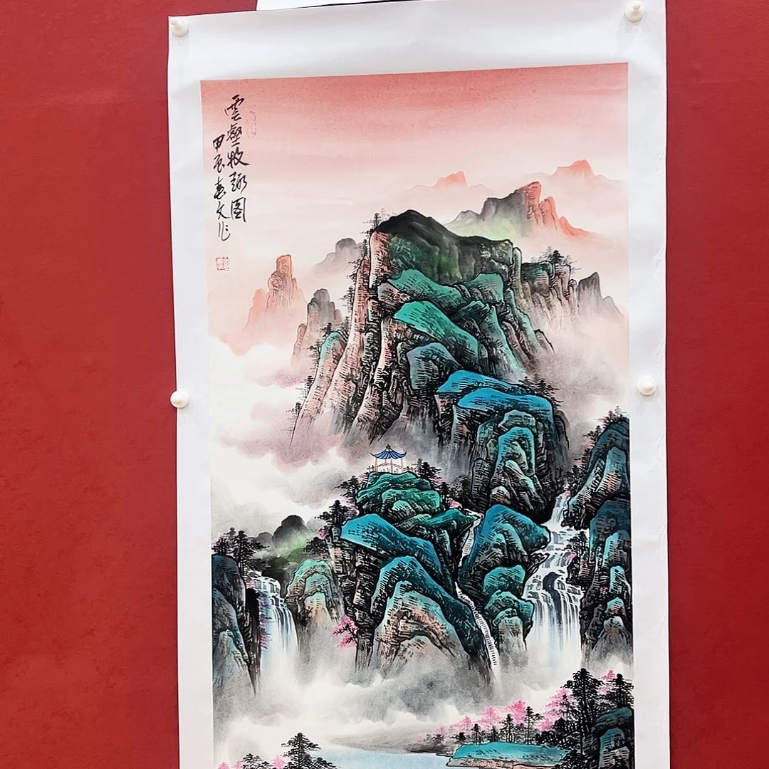 国画国画作品展徐春文