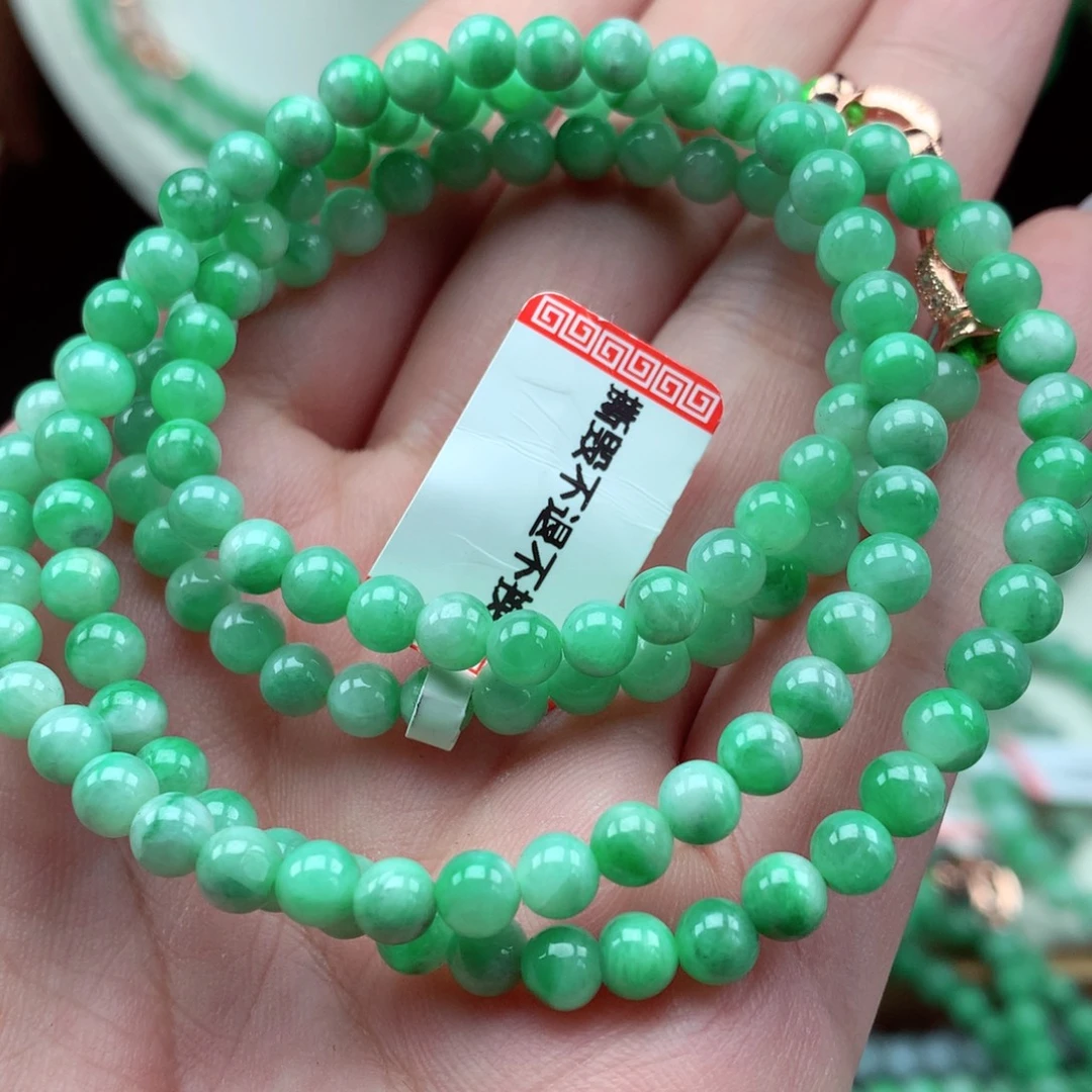 未镶嵌手链翡翠翡翠