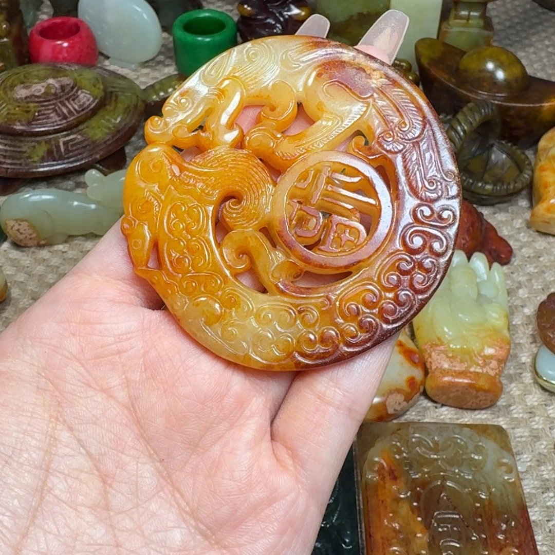 吊坠白玉菩提挂件