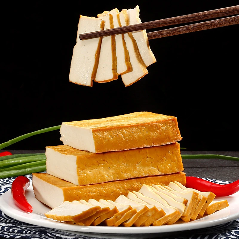 豆腐香干湖南特产新化白溪豆腐干散装农家自制手工柴火烟熏豆干
