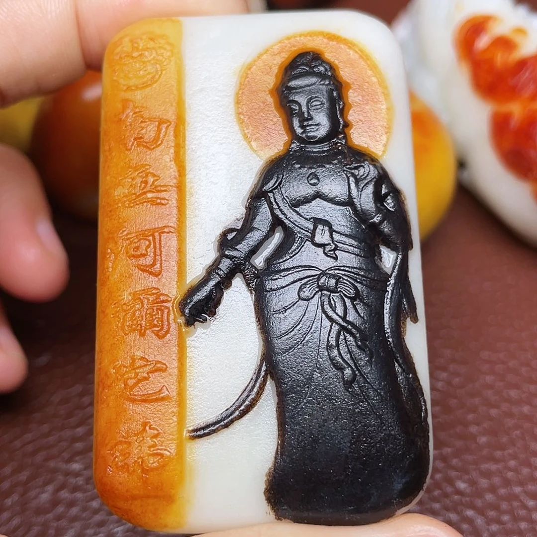 和田玉颈饰未镶嵌欢*