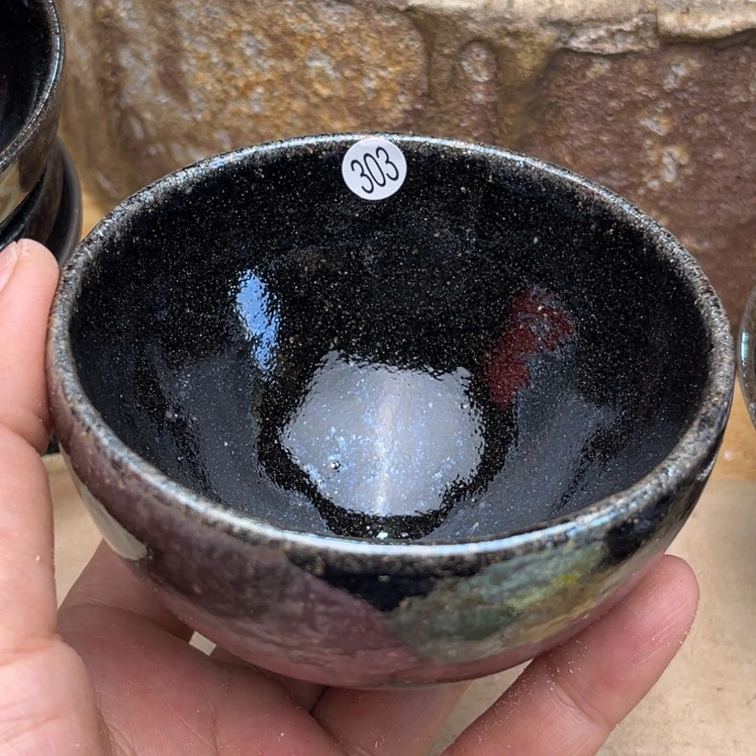 茶盏义兴龙窑坚持真柴烧