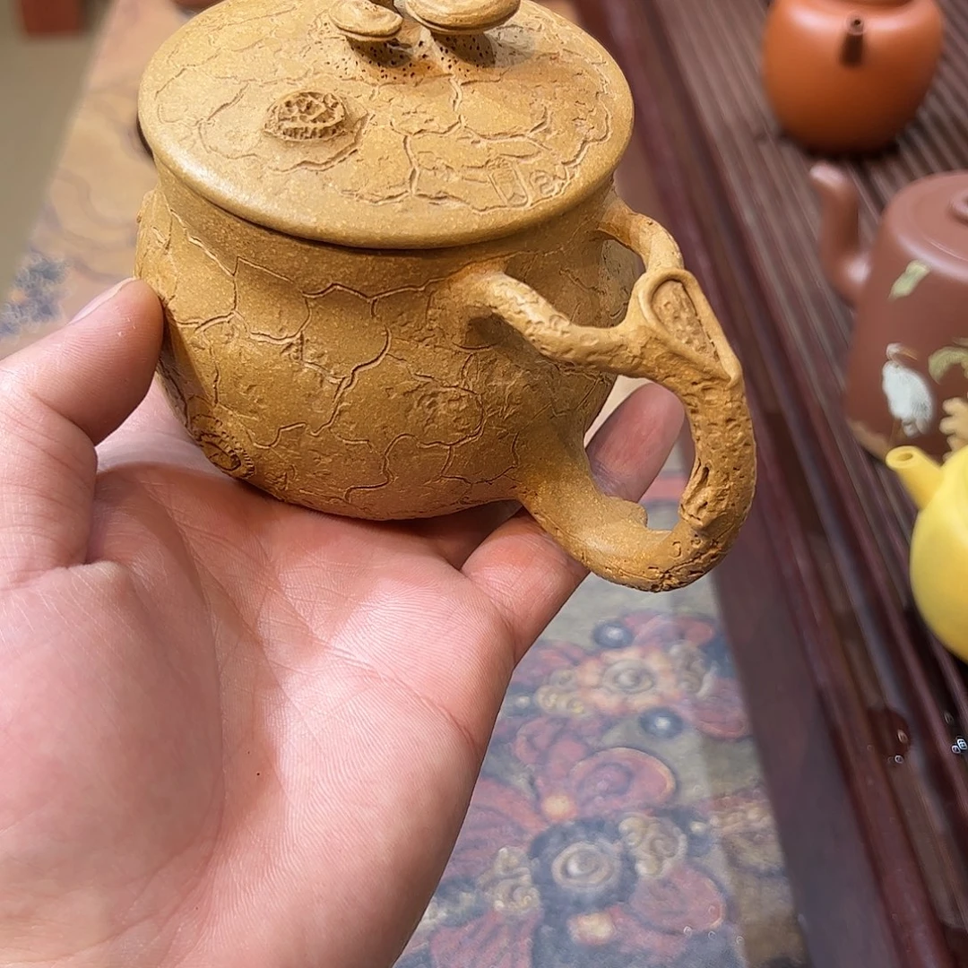 紫砂茶壶小**爸精工手工紫砂茶具