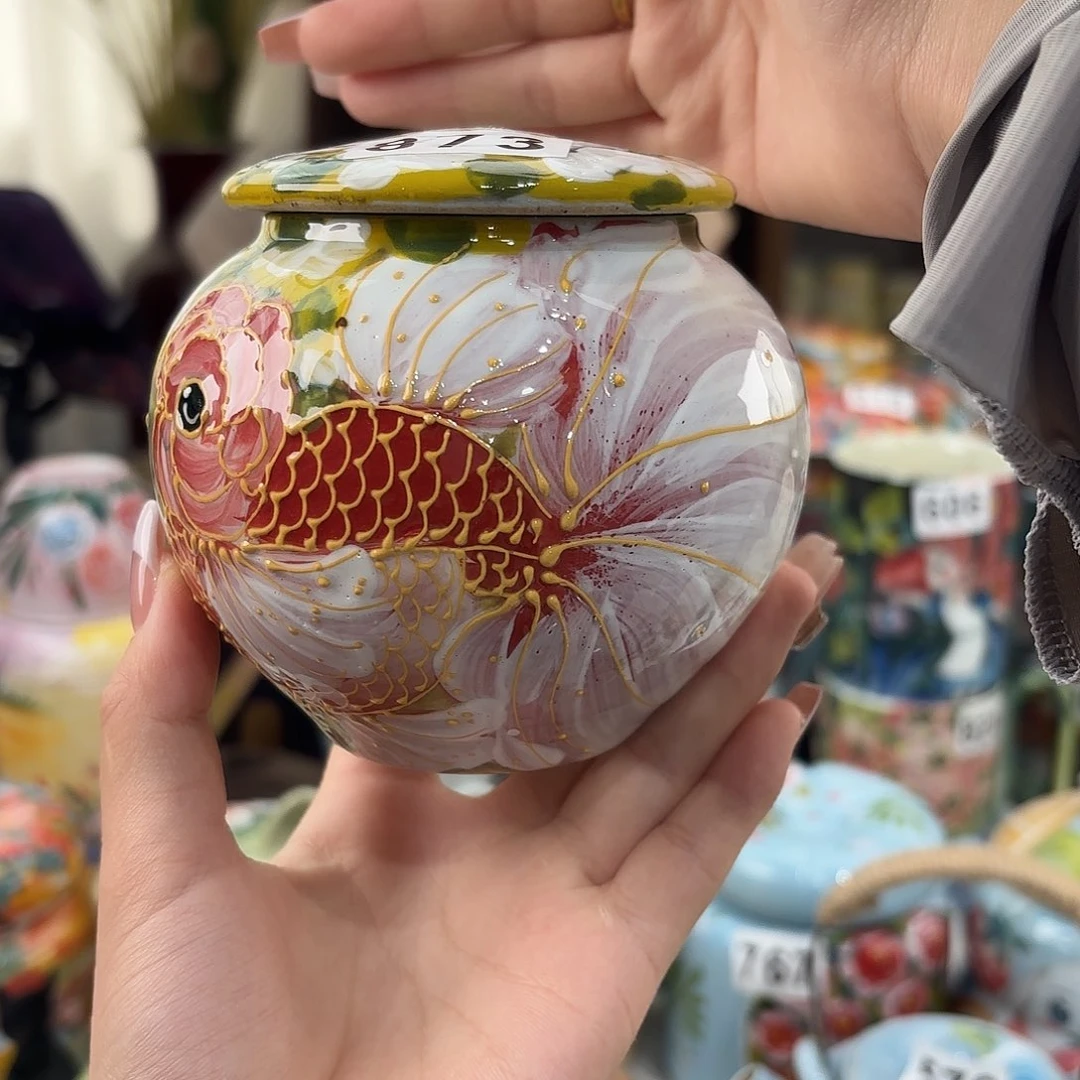 瓷片筱****弟景德镇手绘高温釉下彩陶瓷茶具