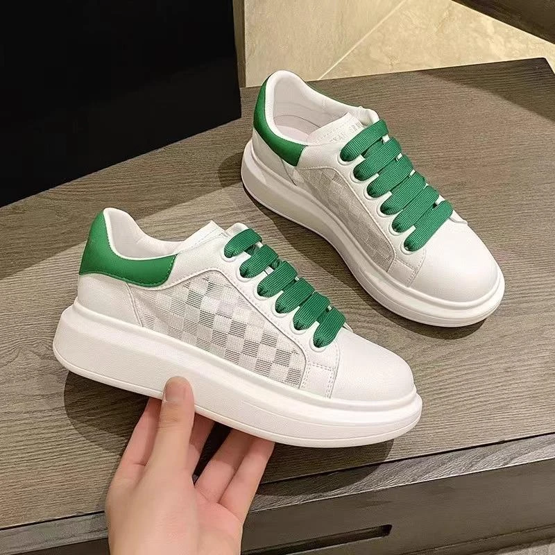 【JTG&SHOES 官方正品】休闲鞋板鞋网面活力！百搭小白鞋女夏季潮