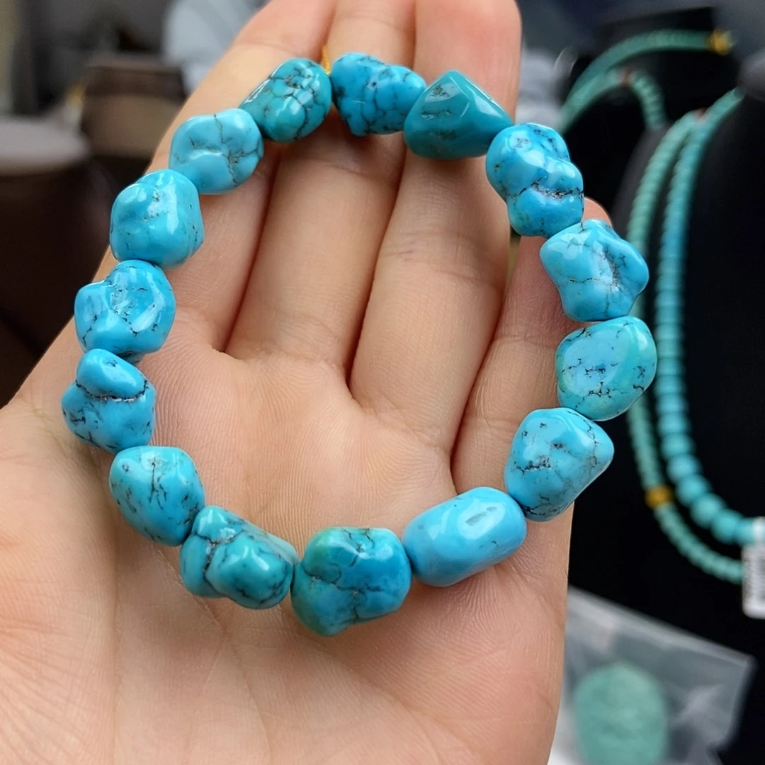 未镶嵌绿松石珠宝奇石