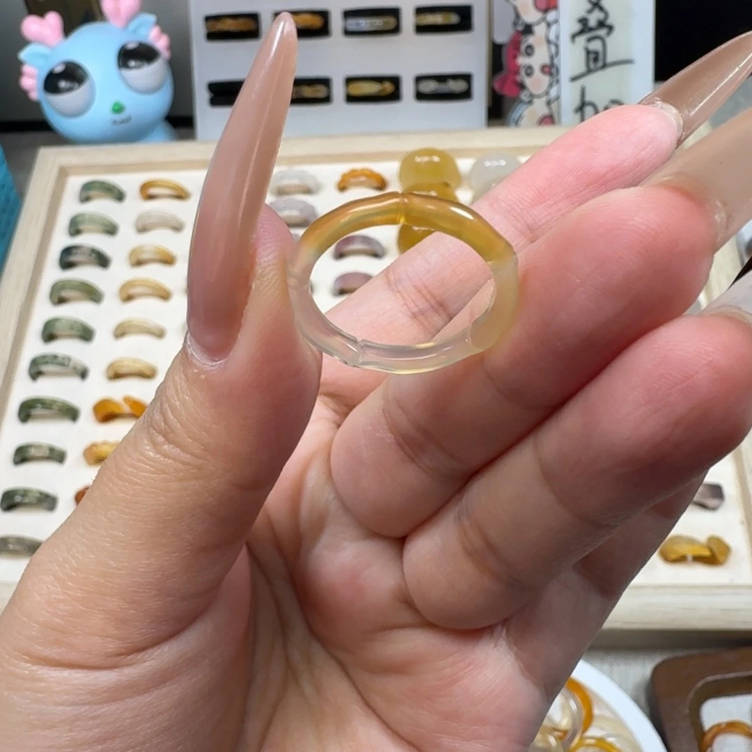 未镶嵌戒指玛瑙/玉髓815港18