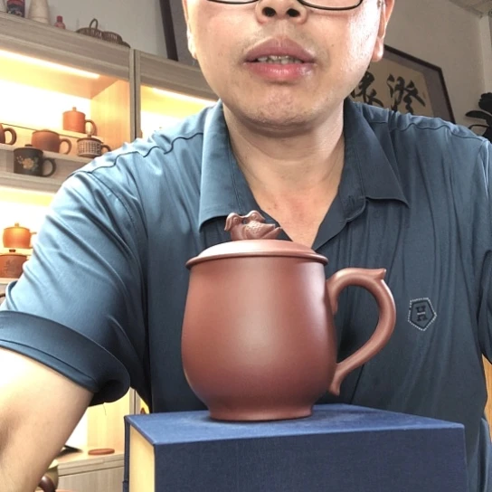 茶杯紫泥平*微瑕容量400