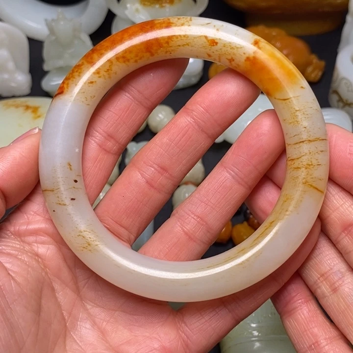 深***兰和田玉未镶嵌挂件