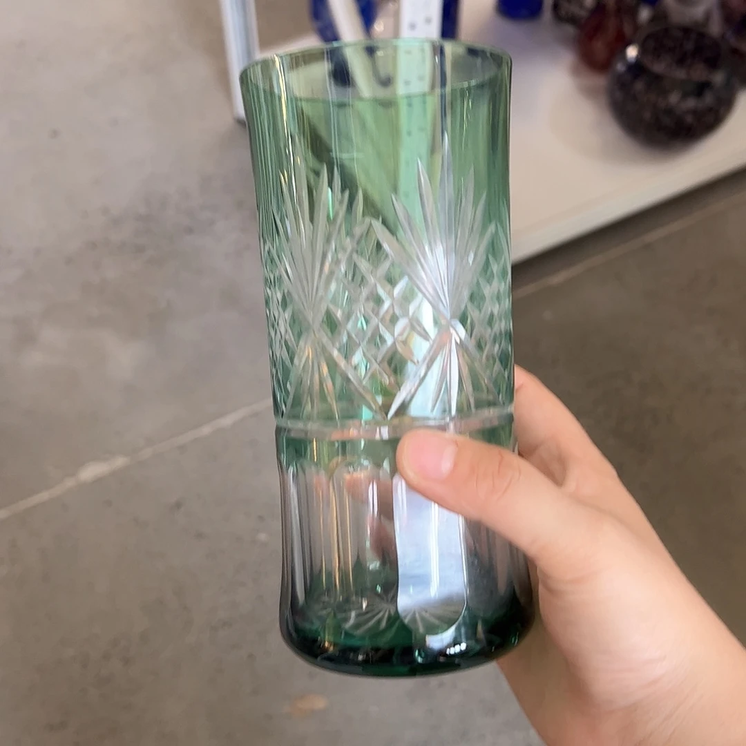 手柄款水晶玻璃如图一个