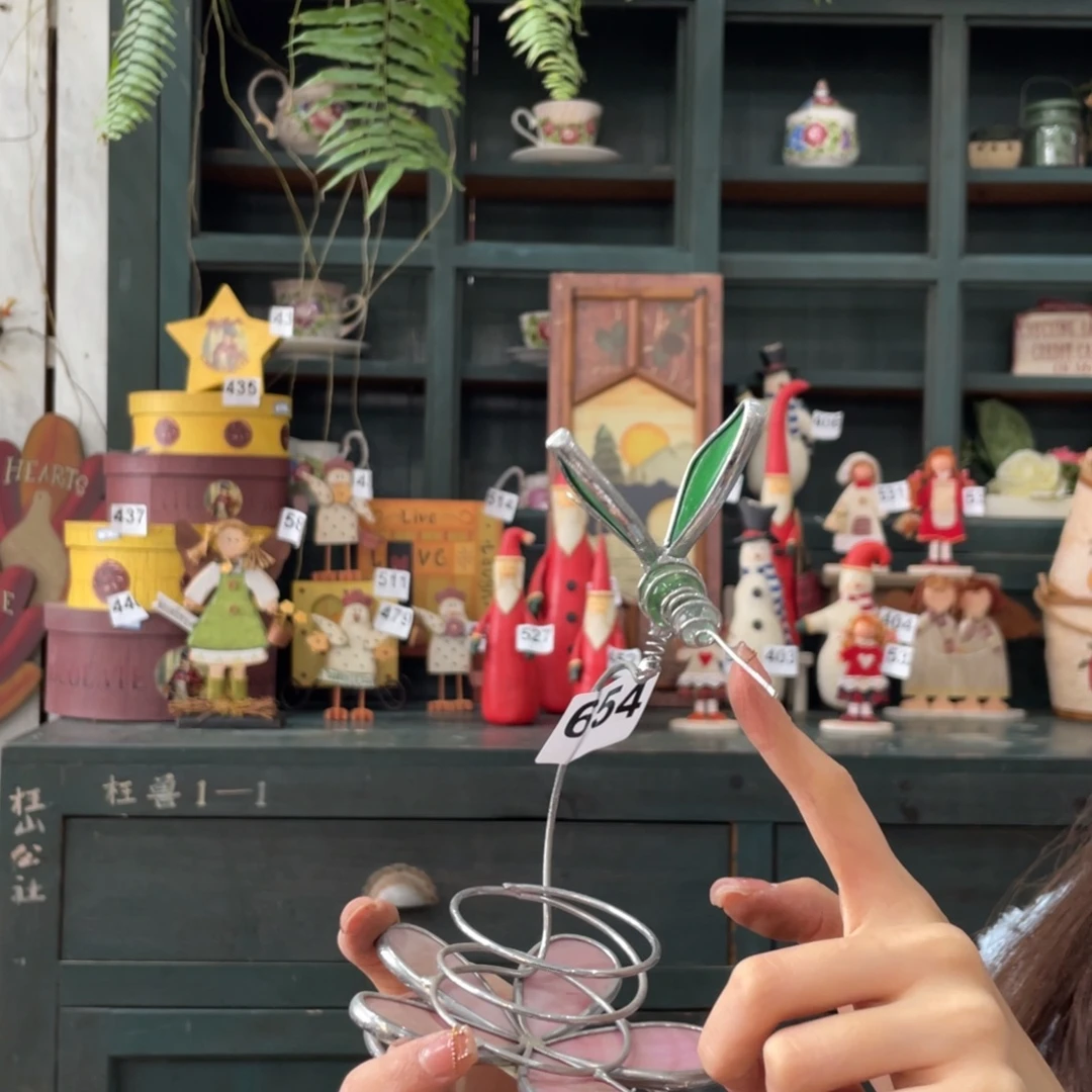 木质圣诞月福老货玩具中古风默认微损