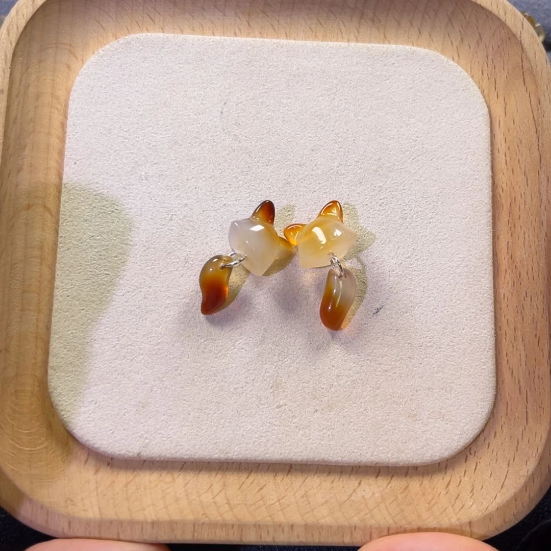 喵***）玛瑙/玉髓手链合金