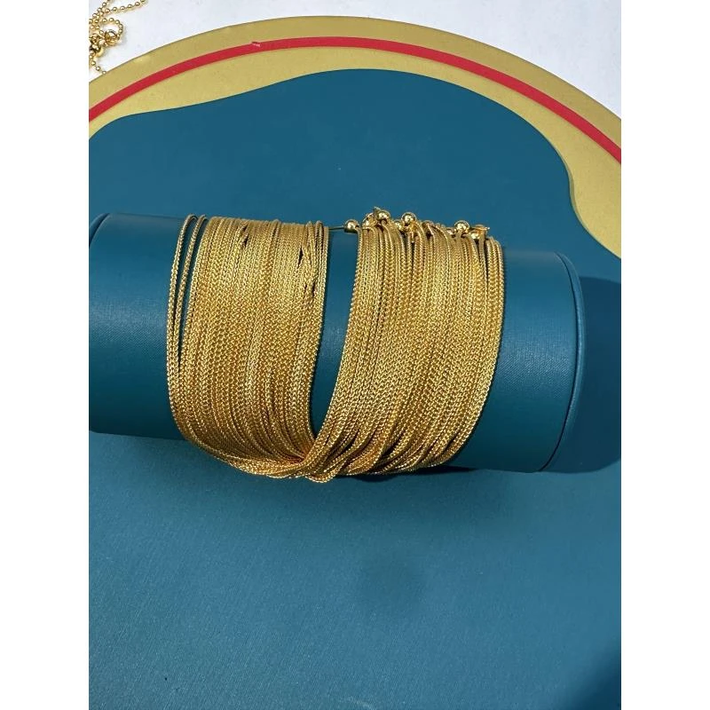 时尚百搭项链项圈 针式抽拉肖邦项链