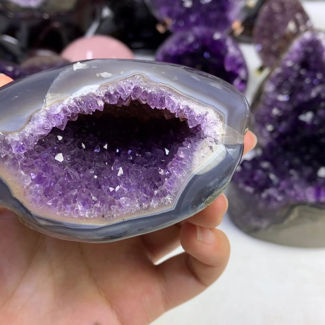 紫晶未镶嵌大型摆件（非配饰）