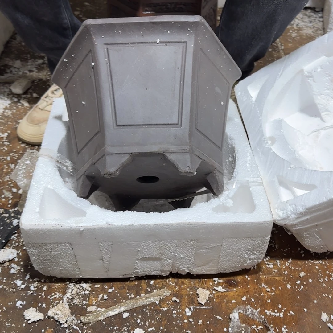 紫砂花盆口径26.16口径