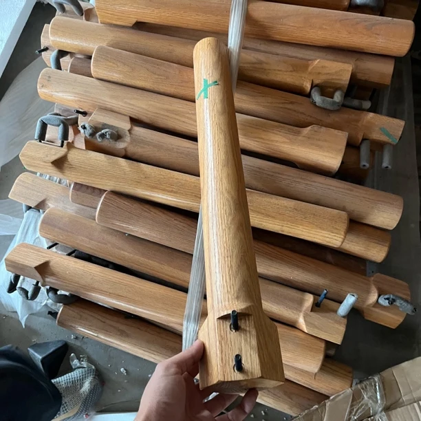 木腿两根68cm红橡瑕疵无售后木工5749