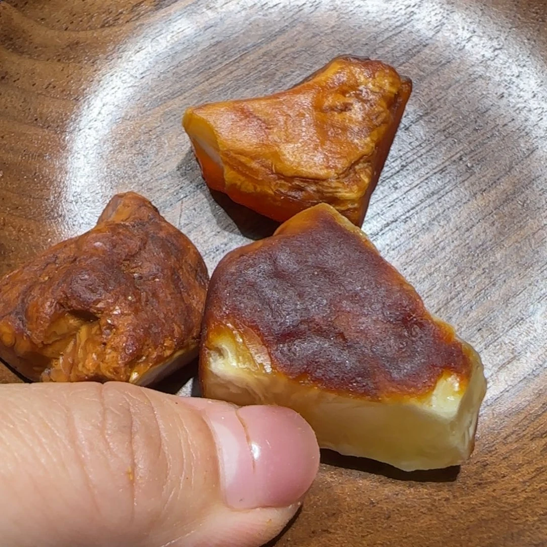 定制琥珀未镶嵌下****鱼专属定制