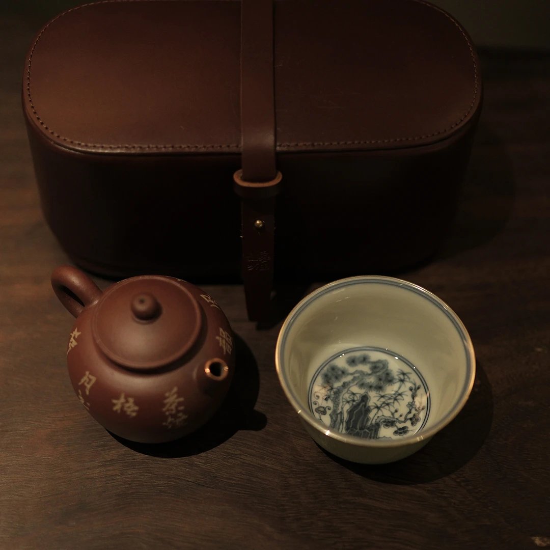 YYSF8161[学茶严选]岁寒三友一人饮套组 陶瓷