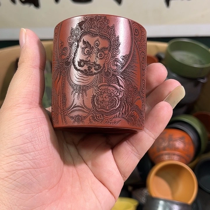 茶杯紫砂全手工紫砂主人杯