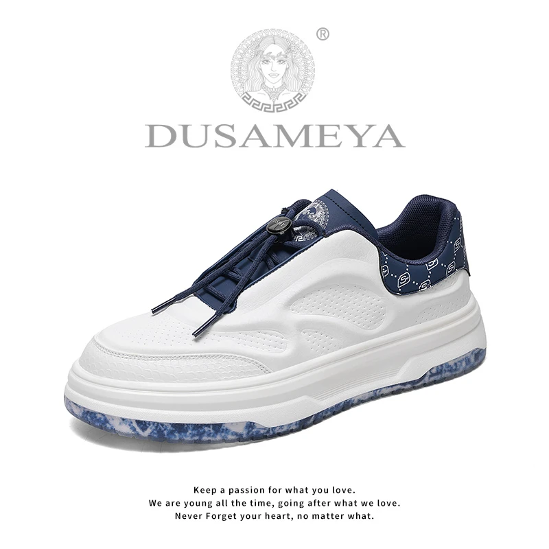 DUSAMEYA/杜莎米娅秋冬季轻奢印花时尚休闲百搭潮鞋