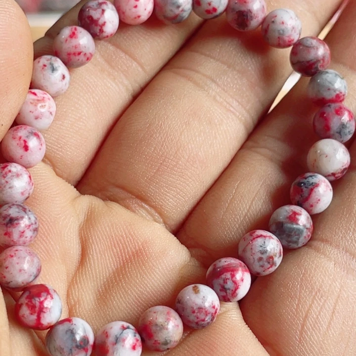 天然辰砂原石首饰