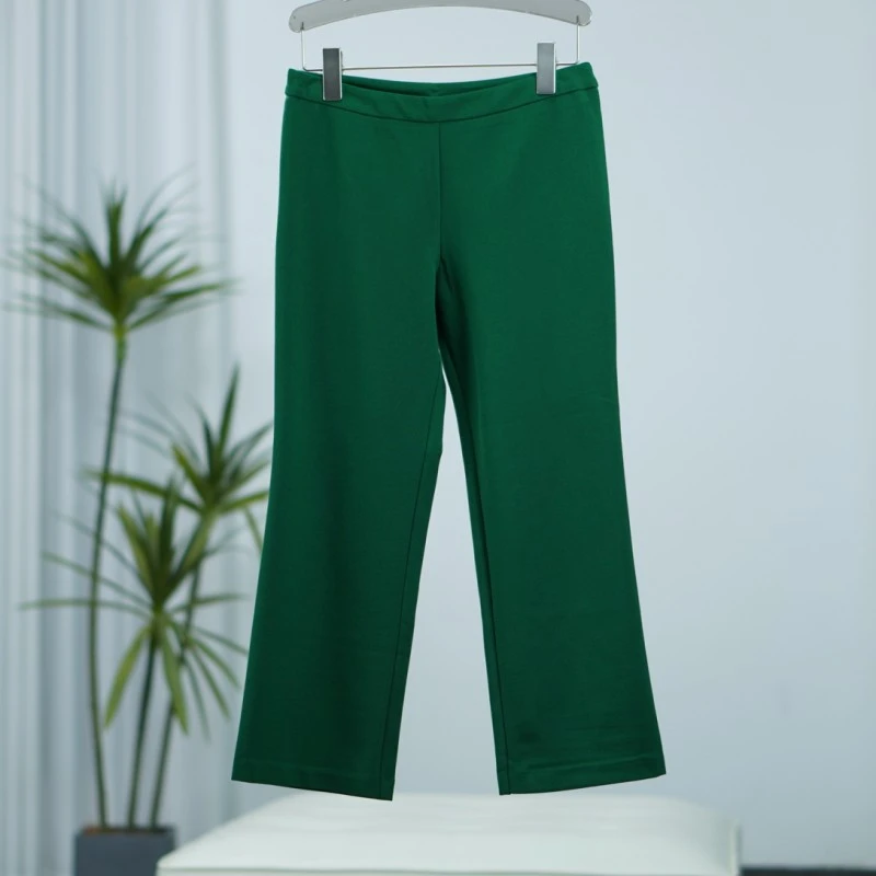尚系列  E641-5  女装时尚撤柜休闲长裤绿色1707153AW
