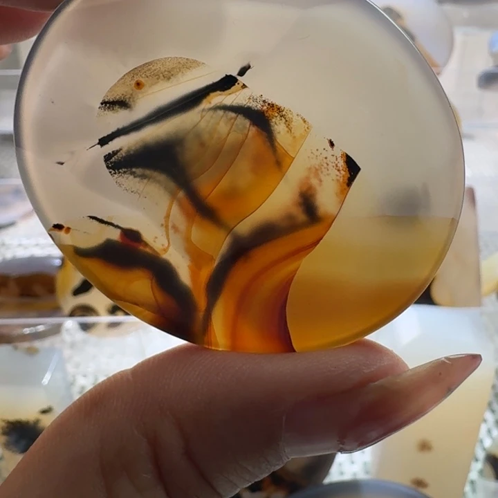 玛瑙/玉髓未镶嵌项链