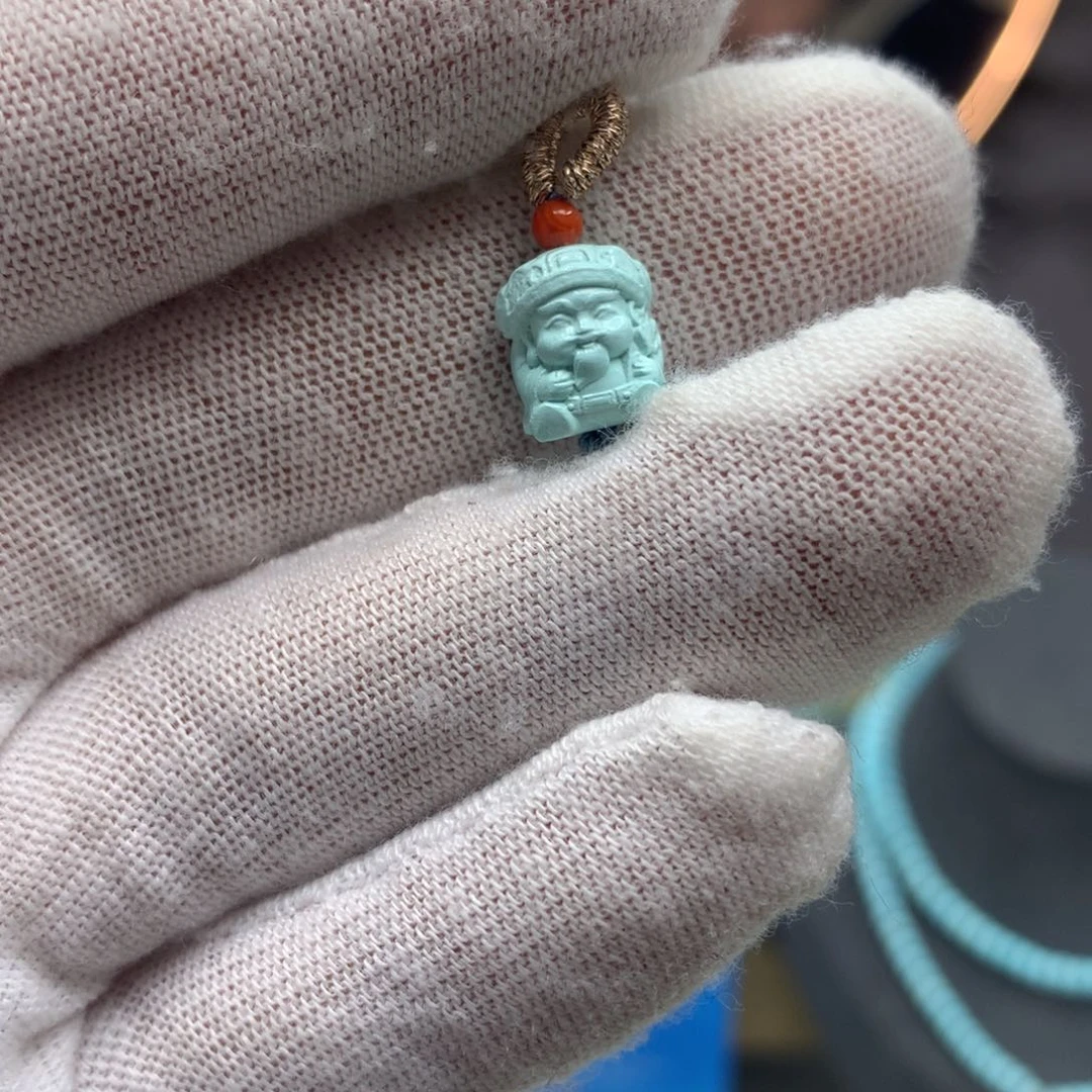 绿松石挂件未镶嵌