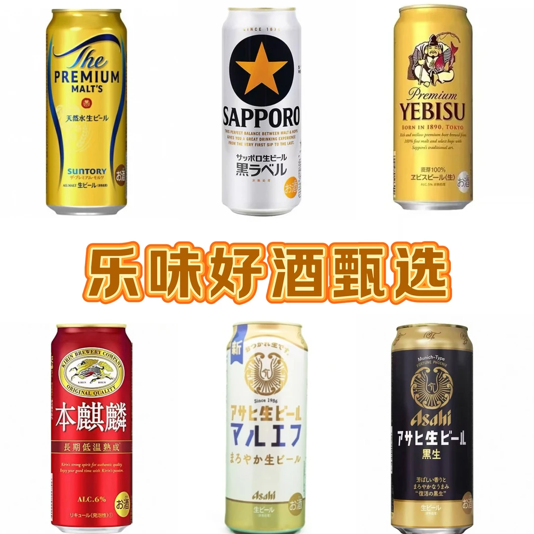【生啤组合】明星同款万志 惠比寿金复活 黑啤酒 组合套装 500ml/罐
