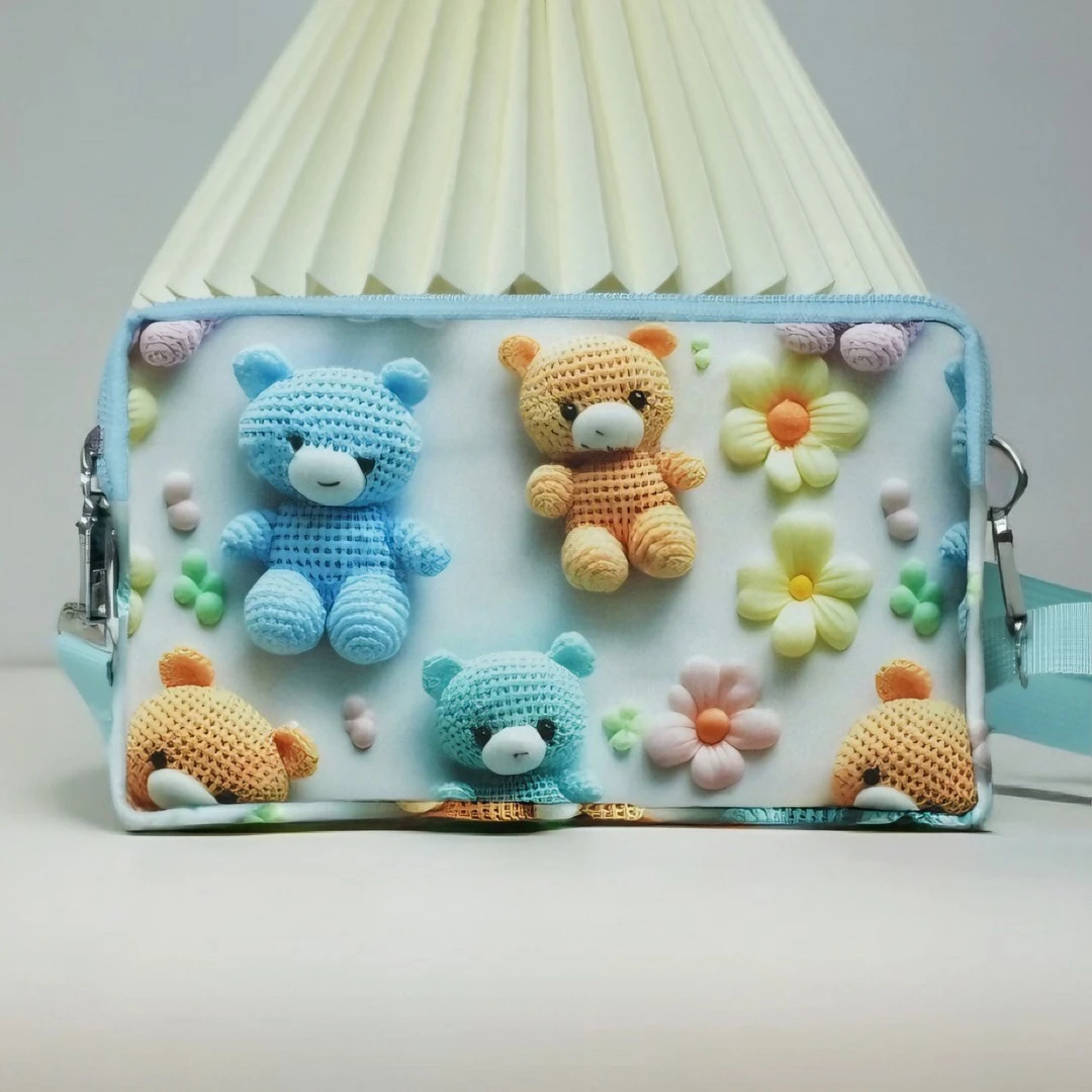 手机包多拉链多层款单肩斜跨包包零钱包潮流女士小包包时尚百搭包