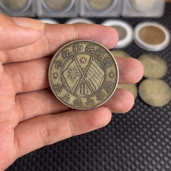 金属大头龙洋船洋工艺品