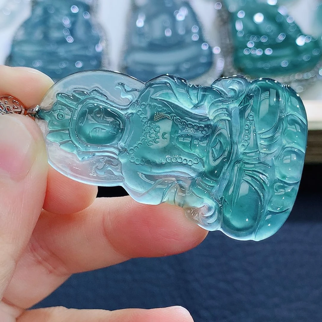 未镶嵌挂件翡翠翡翠