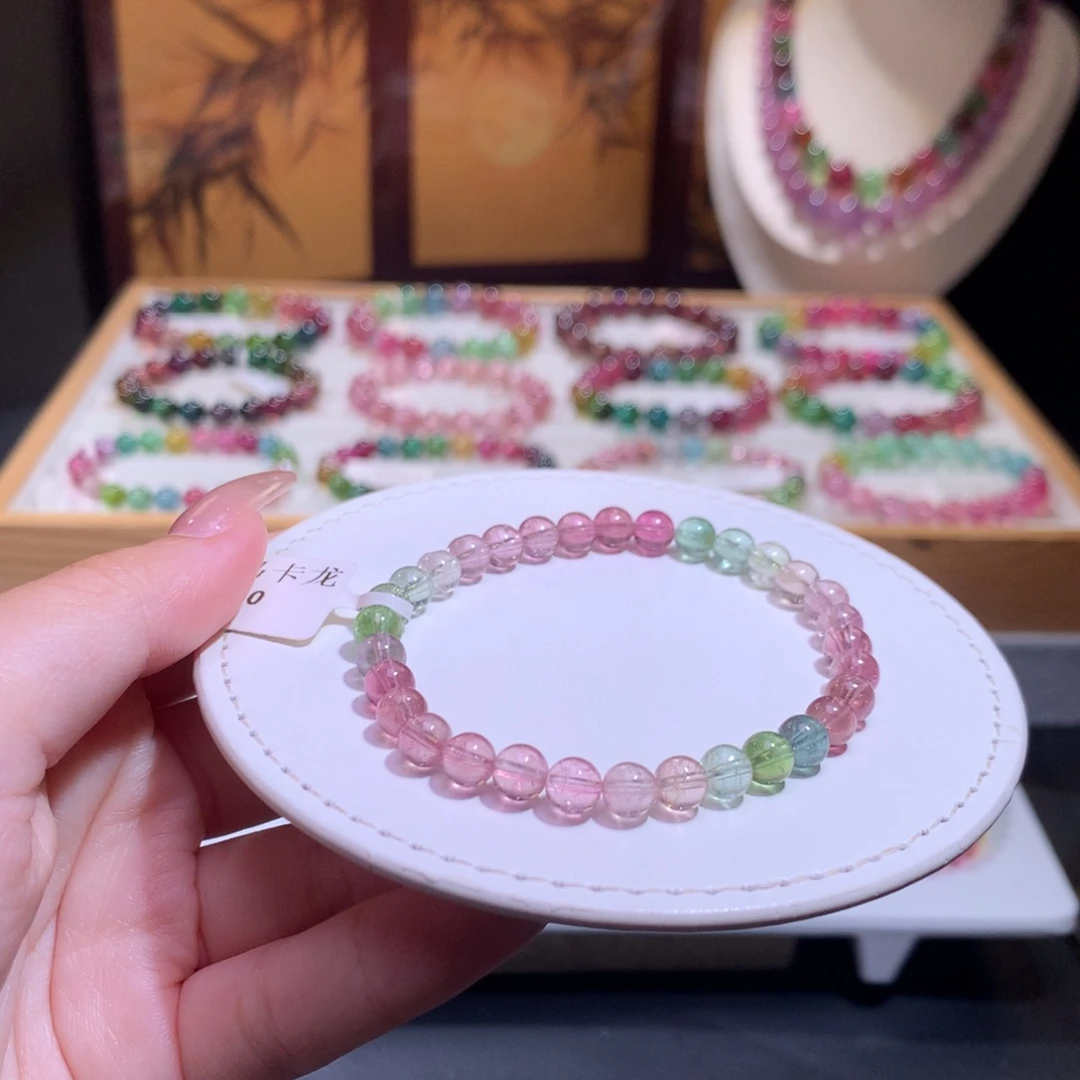 未镶嵌手链碧玺碧玺