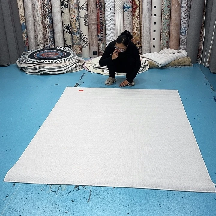 混纺160×228尺寸误差±1-3cm棉布底比利时绒孤品微瑕