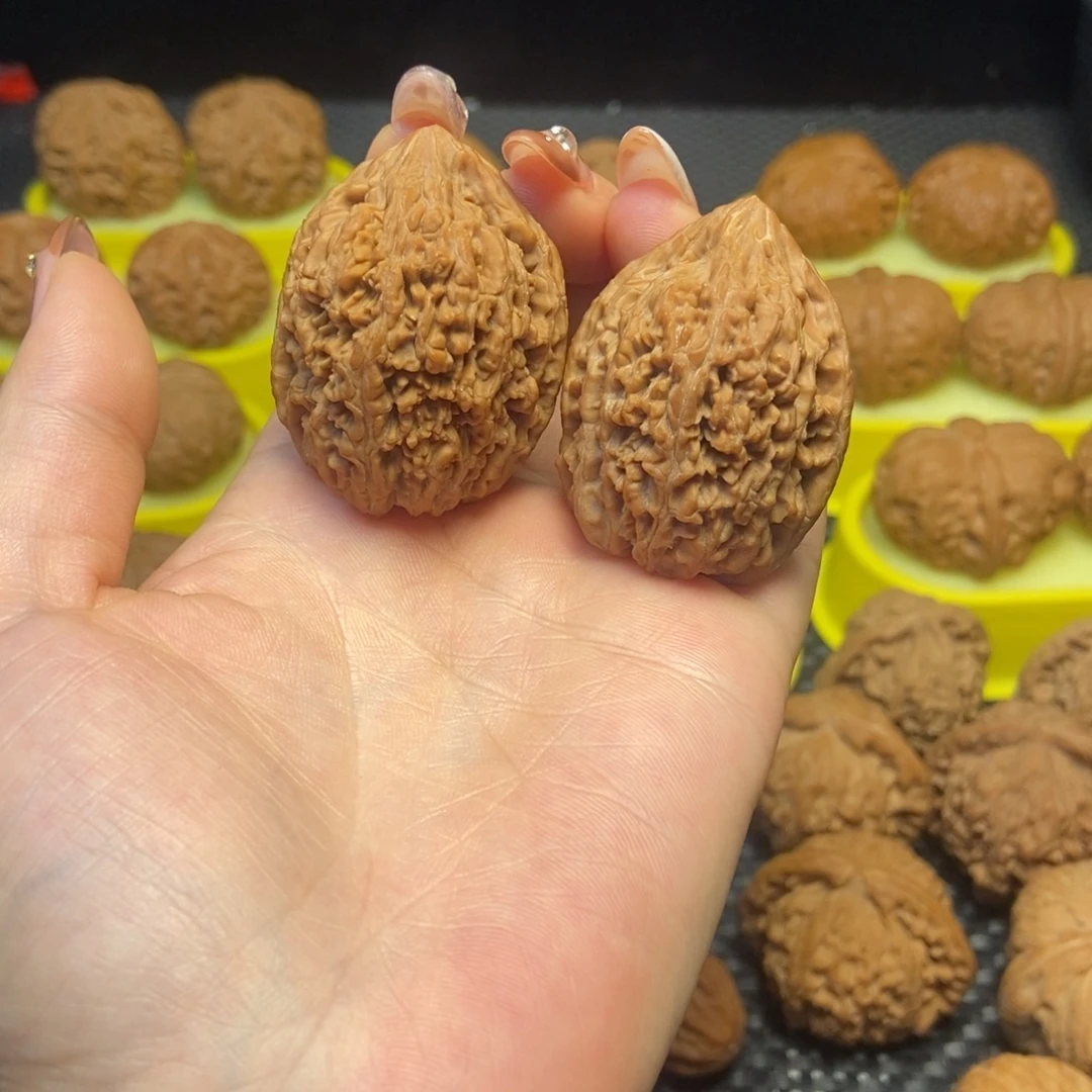 文玩核桃把件大蒜头35