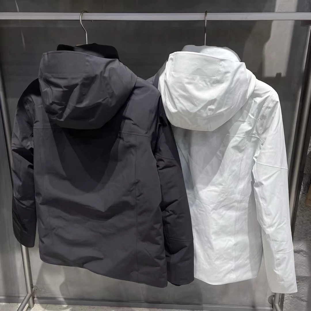 KL9015款男士户外休闲百搭防风防水连帽外套[豆]12/21