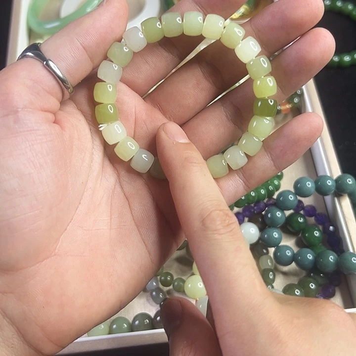 和田玉（糖玉）未镶嵌手链333