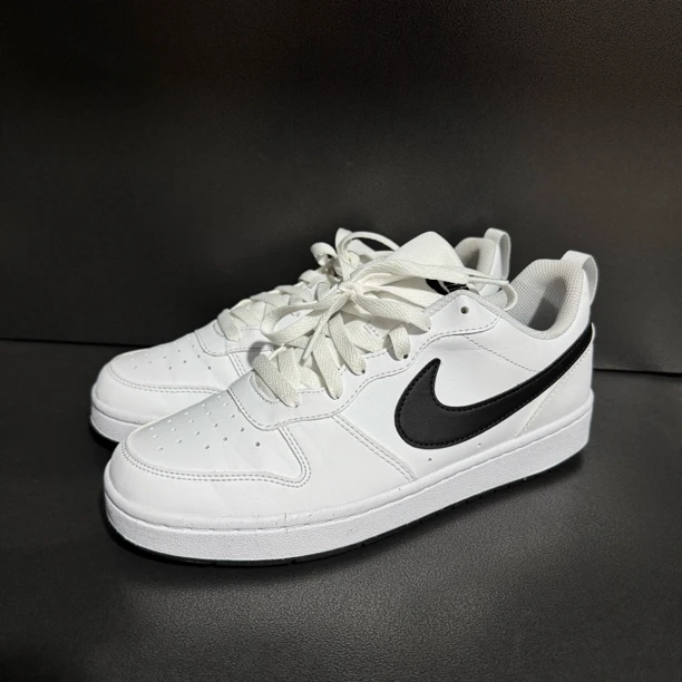 95新 NIKE/耐克 40码/court 黑白板鞋 低帮男女同款