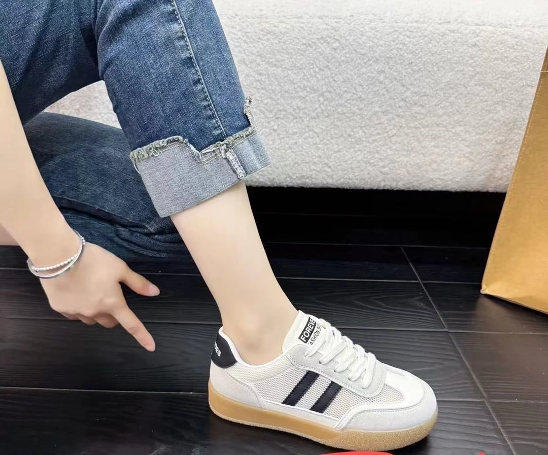 64  2025夏季韩版时尚百搭舒适运动网面老爹鞋 182